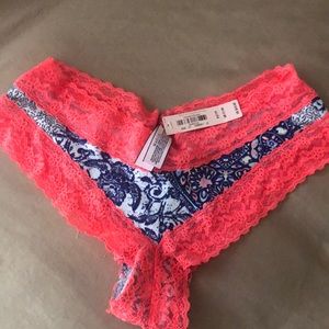 Victoria’s Secret lace trim cheeky panties